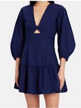 Derek Lam 10 Crosby Deep Blue Sheath Dress